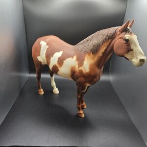 Painted Horse Figurine - Brown and Cream Breyer
